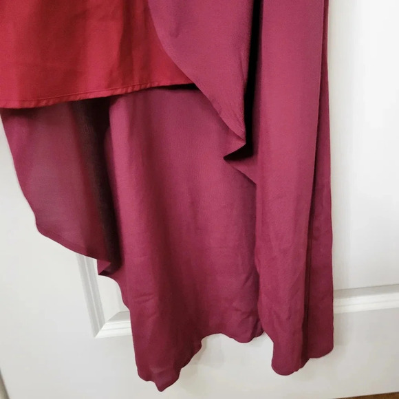 ⭐️ ⭐️ ⭐️ MOD REF - The Amber Dress, Burgundy - Picture 9 of 11